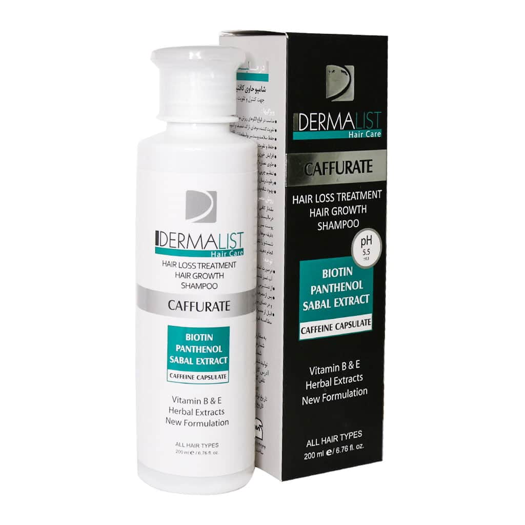 شامپو حاوی کافئین درمالیست
