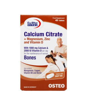 قرص کلسیم سیترات یوروویتال