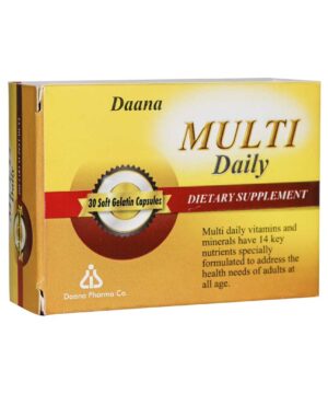 کپسول مولتی دیلی داروسازی دانا بسته 30 عددی