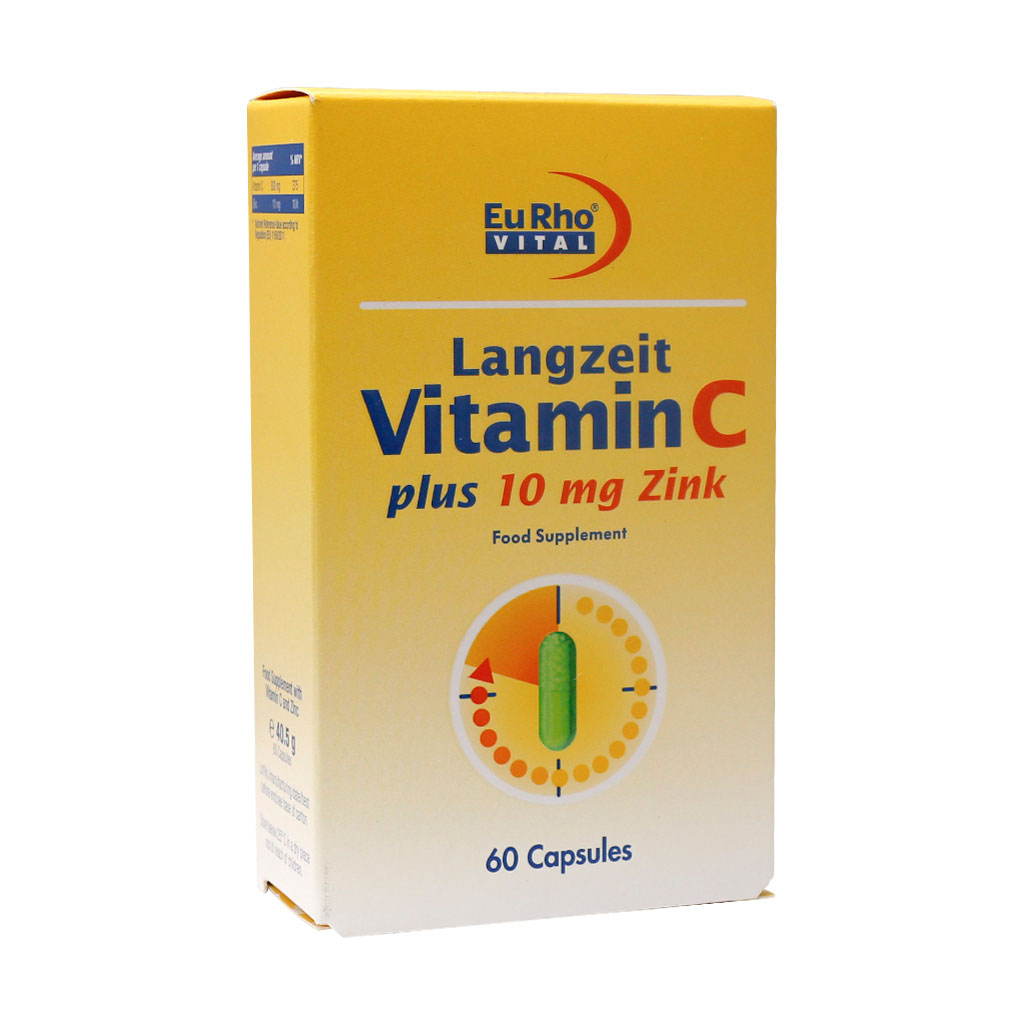 کپسول زینک و ویتامین سی یوروویتال