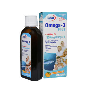 شربت امگا 3 پلاس یوروویتال