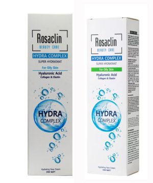 ژل کرم آبرسان و مرطوب پوست چرب و مختلط رزاکلین