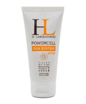 کرم ضد آفتاب فاقد چربی رنگی اچ ال