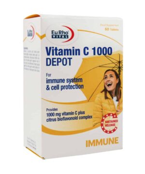 قرص ویتامین سی 1000 میلی گرم دپو یوروویتال