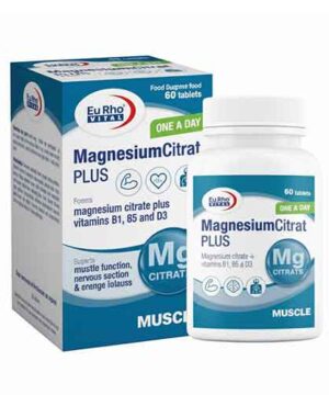   قرص منیزیم سیترات پلاس یوروویتال