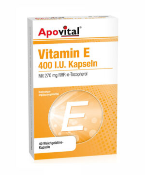 کپسول ژلاتینی ویتامین E 400 آپوویتال
