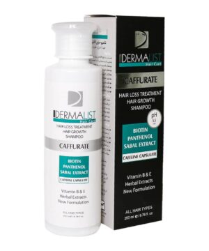 شامپو حاوی کافئین درمالیست