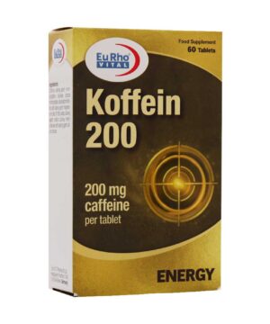 قرص کافئین 200 میلی گرم یوروویتال